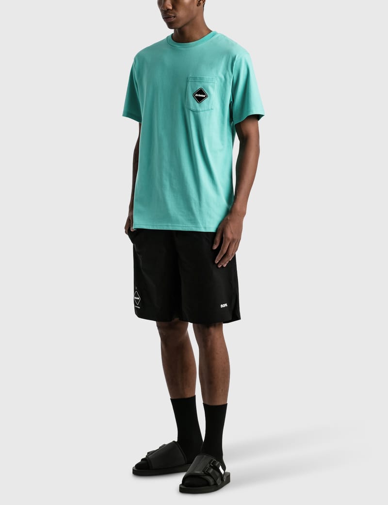 F.C. Real Bristol - Big Vertical Logo Pocket T-shirt | HBX