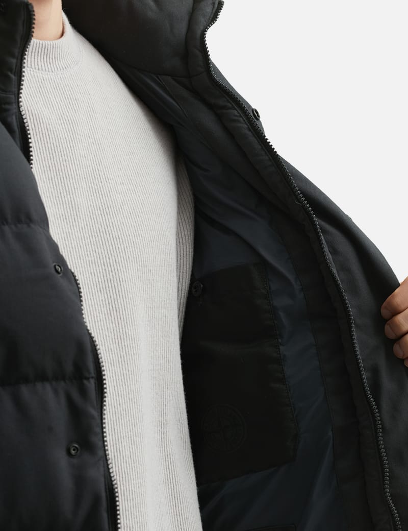 Stone Island Ghost Puffer Jacket - Merino worsted wool, down
