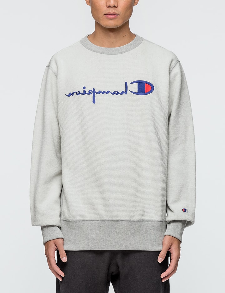 Champion Reverse Weave - Reversed Sweatshirt | HBX - Globally Curated ...