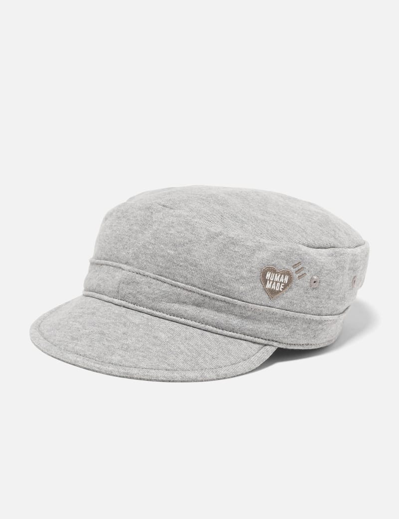 Human Made Sweat Mil Cap - Military-style cotton-blend cap with