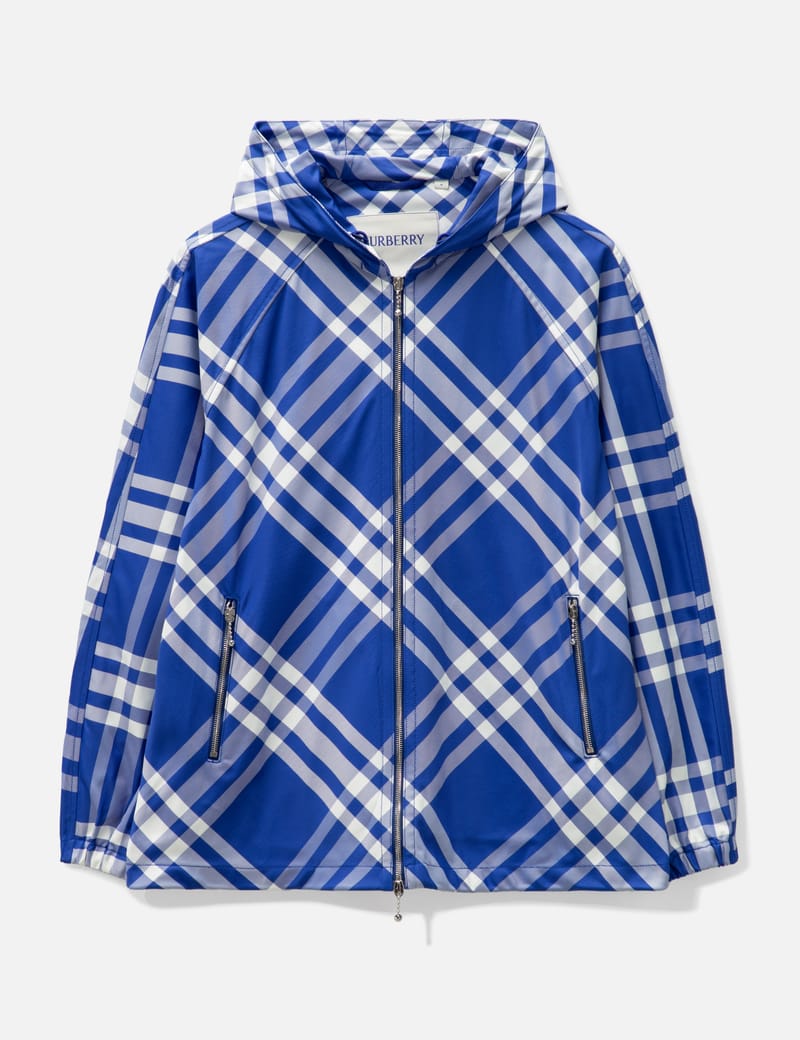 Burberry jacket mens white on sale