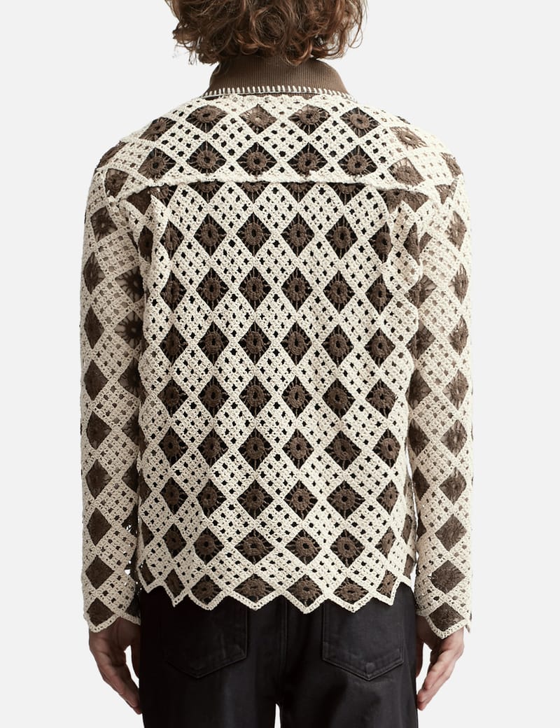 Andersson Bell - Crochet Cotton Cardigan | HBX - Globally