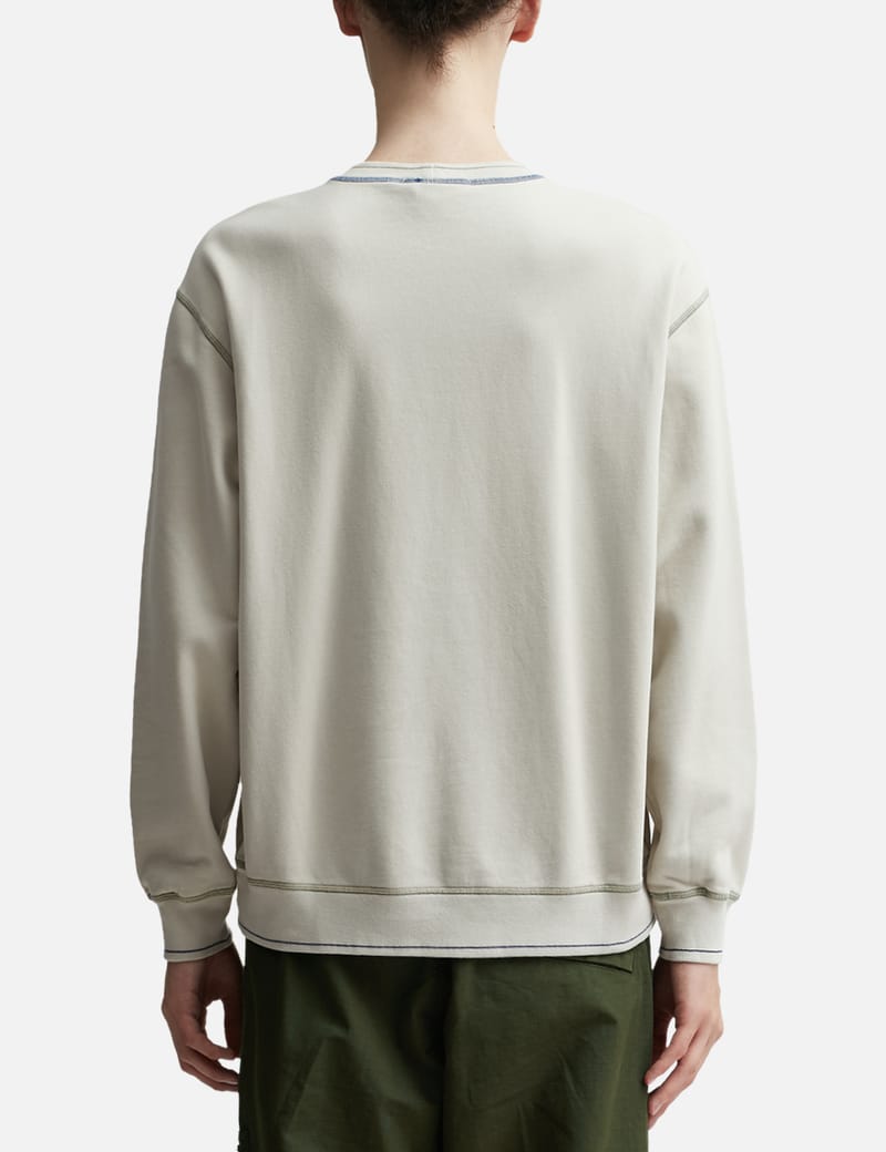 Stone Island - Contrast Stitch Sweatshirt | HBX - Globally Curated