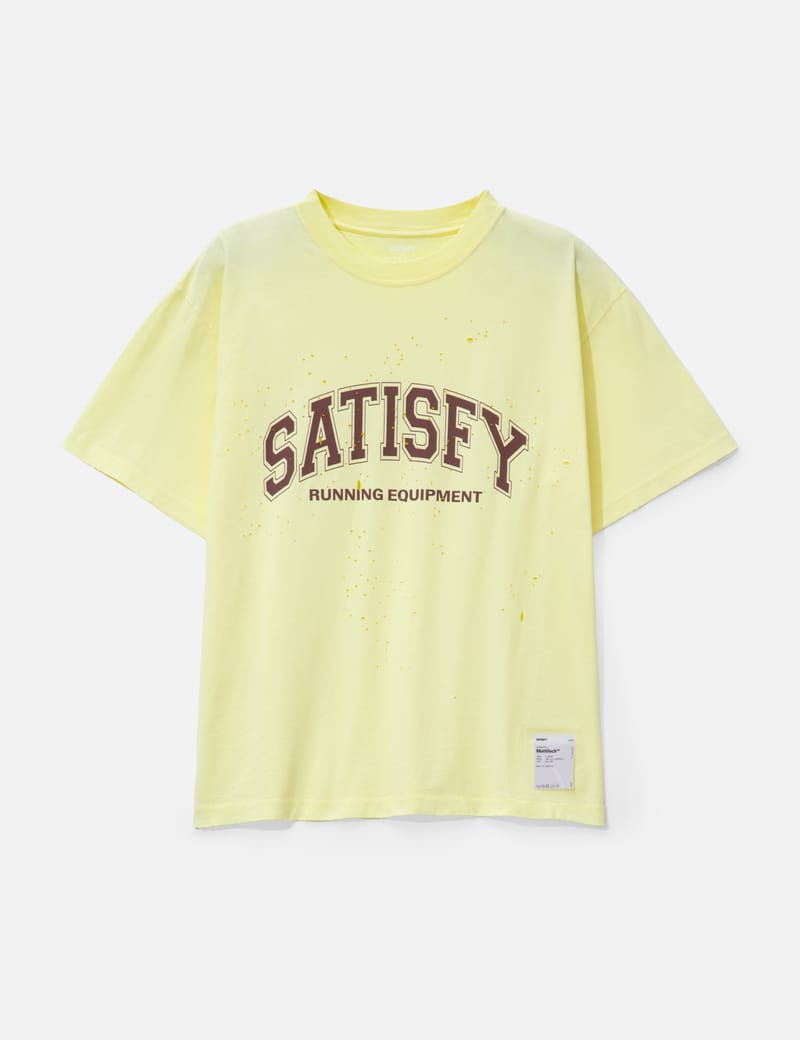 SATISFY MothTech™ T-Shirt - Organic cotton running tee with laser