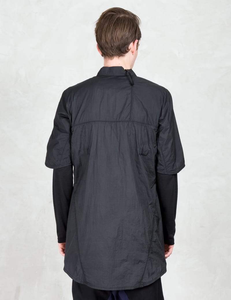 イレブン バイ ボリス ビジャン サベリ - Asymmetric Nylon Shirt | HBX