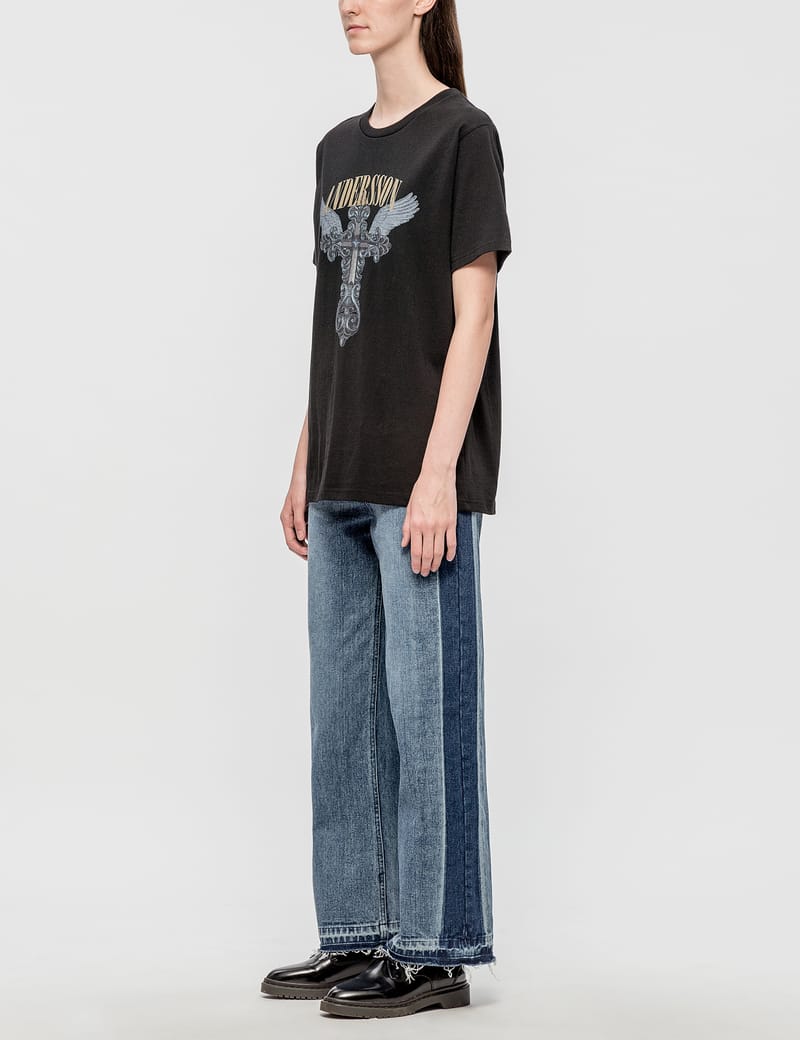 ANDERSSON BELL セリーナ ストリング ダブルウエスト ジーンズ Andersson Bell - セリーナ ストリング ダブル ウエスト ジーンズ | HBX