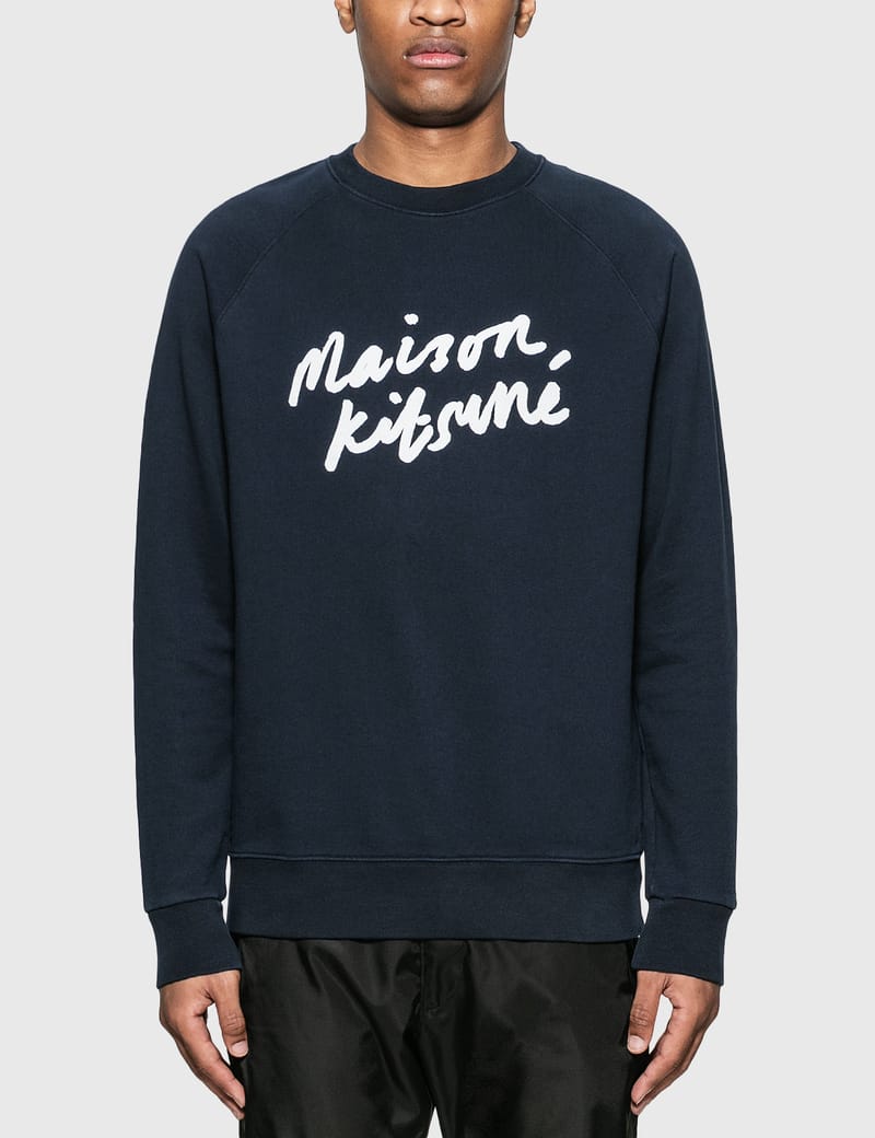 トップス MaisonKitsune HANDWRITINGCLEANSWEATSHIRT MAISON KITSUNE HANDWRITING COMFORT SWEATSHIRT | Maison Kitsuné