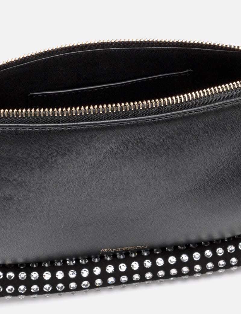 JW Anderson - Bumper-15 クリスタル付き レザーショルダーバッグ | HBX