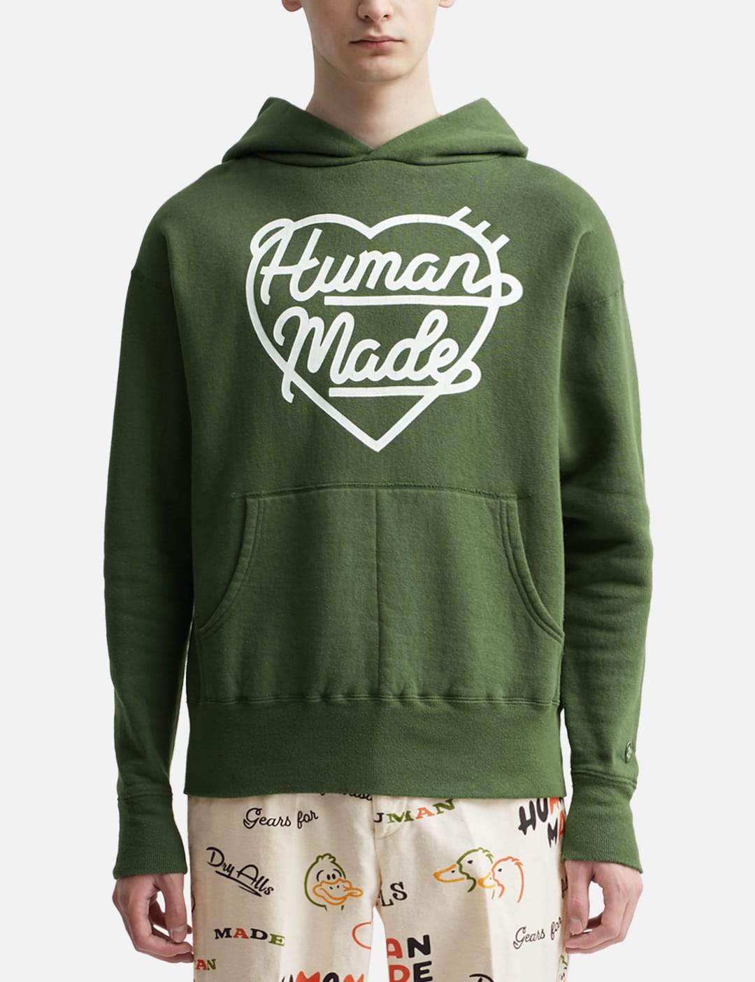 Human Made - TSURIAMI HOODIE #1 | HBX - Globally Curated Fashion ...