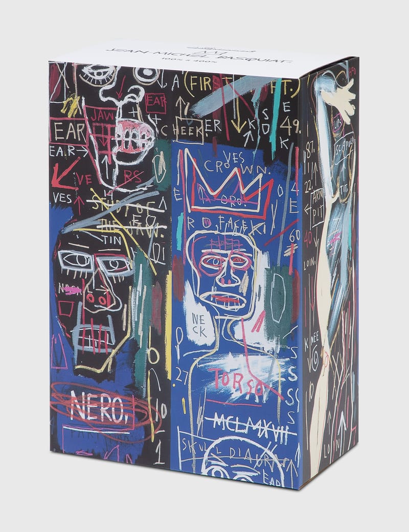 Medicom Toy - Be@rbrick Jean Michel Basquiat #7 100%&400%set | HBX ...