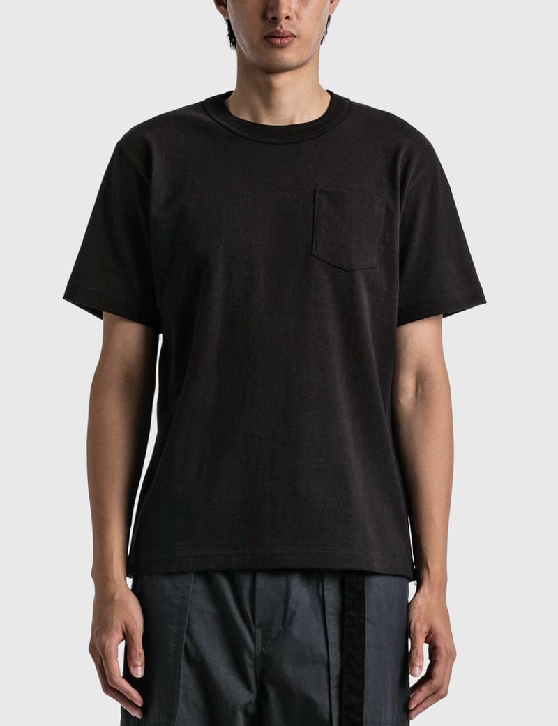 Sacai - KAWS Embroidery T-shirt | HBX - Globally Curated