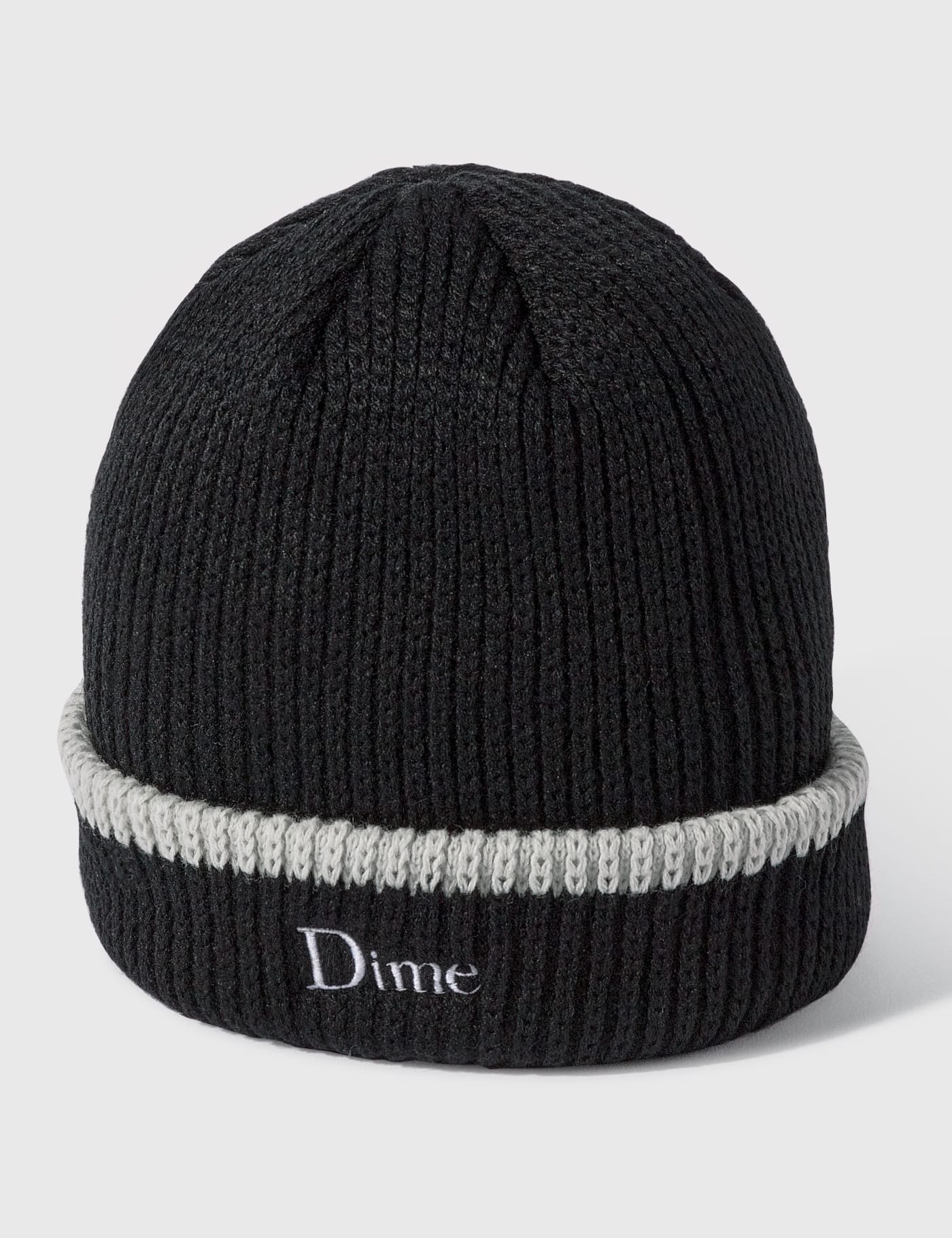 DIME CLASSIC LINE BEANIE Black ビーニーニット帽/ビーニー - www
