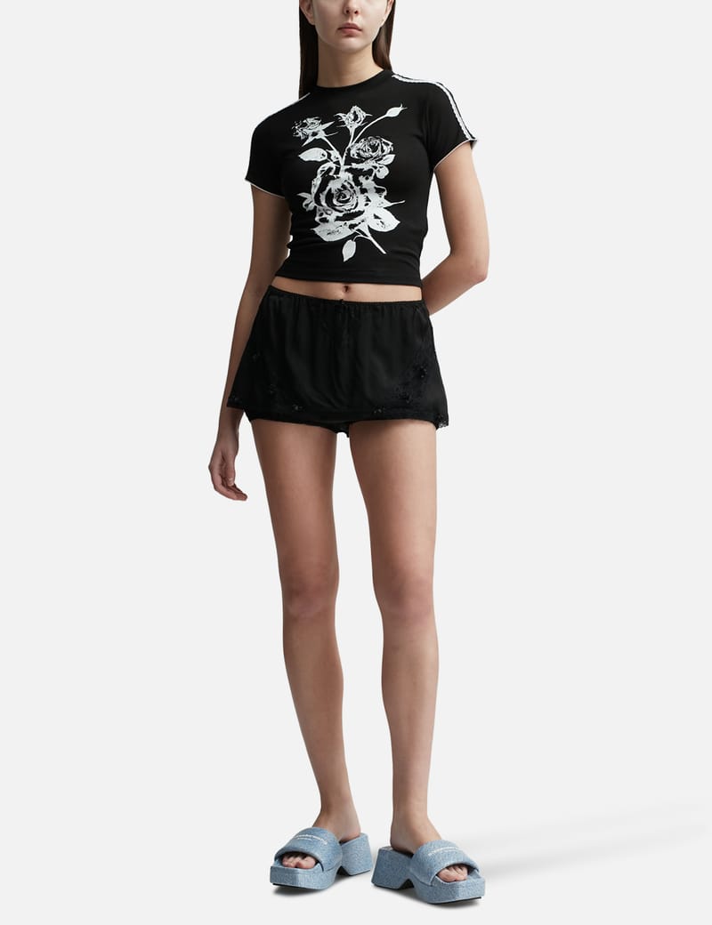 ★OPEN YY★ROSE BABY TEE 4色 【送料0/関税0】 Open YY - ROSE BABY T-SHIRT | HBX - Globally Curated Fashion