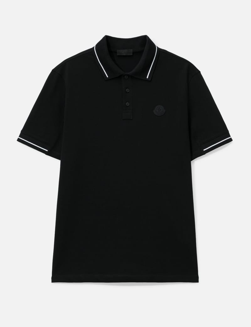 MONCLER モンクレール 半袖ポロシャツ ネイビー 襟ロゴ ワッペン XL MONCLER（モンクレール） ポロシャツ 半袖 メンズ 8A70300 84556