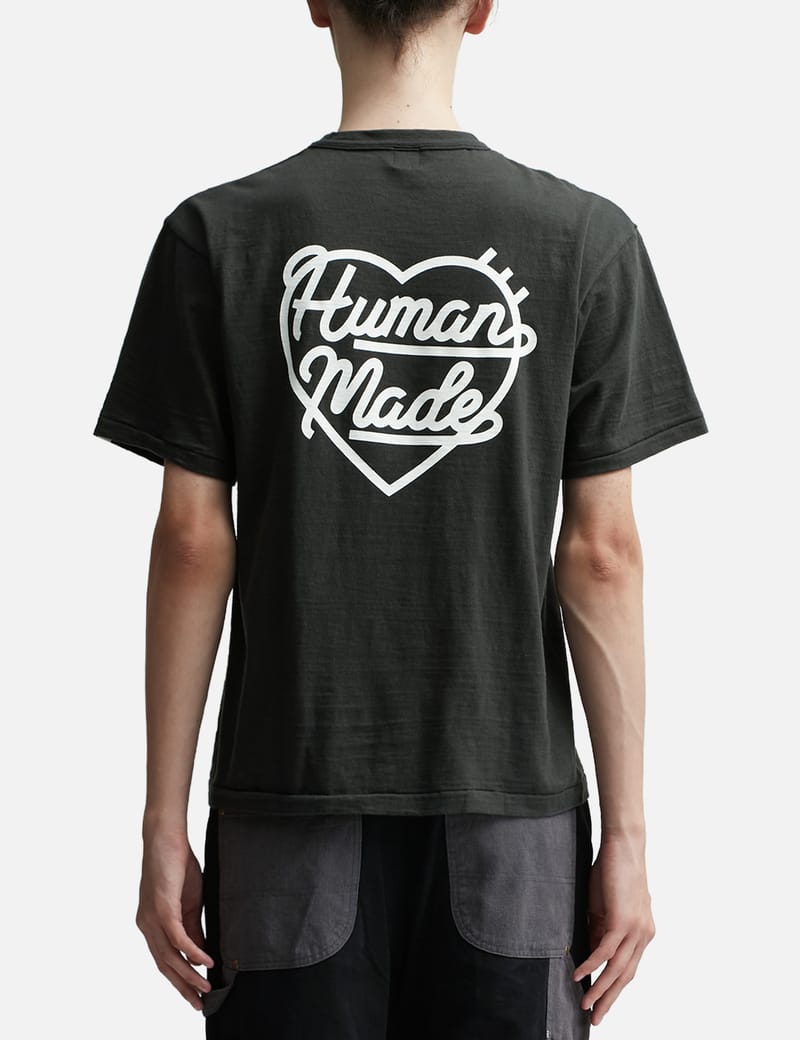 Human Made Heart Badge T-shirt In Black | ModeSens