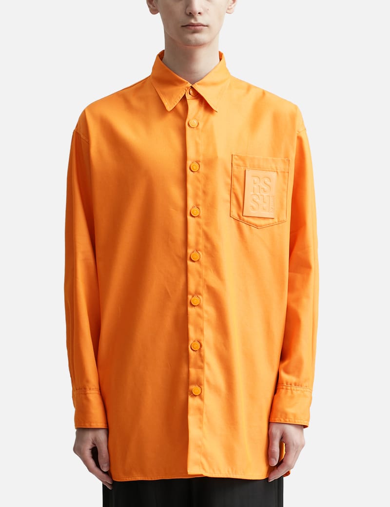 Raf Simons - OVERSIZED DENIM SHIRT | HBX - Globally Curated