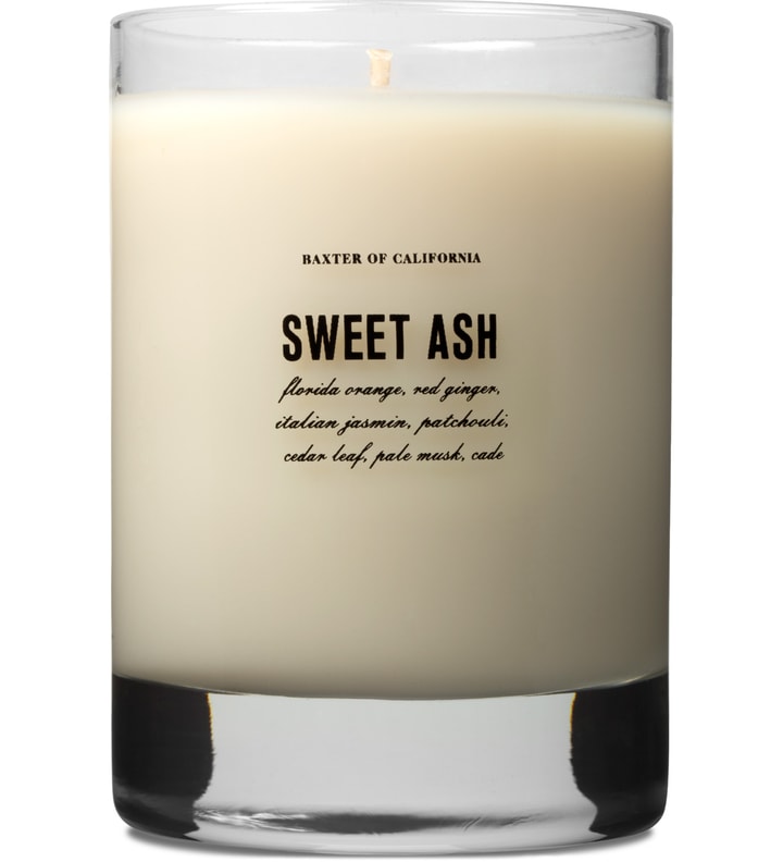 Baxter of California Sweet Ash Flammable Soy Wax Scented Candle HBX