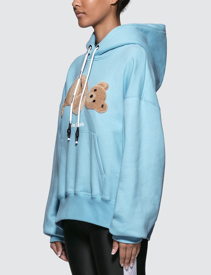 Palm Angels - Kill The Bear Cropped Hoodie | HBX - Globally Palm Angels - Kill The Bear Cropped Hoodie | HBX - Globally