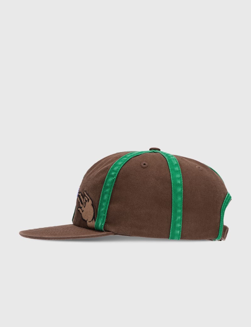 Brain Dead - Connection 6 Panel Twill Hat | HBX - Globally
