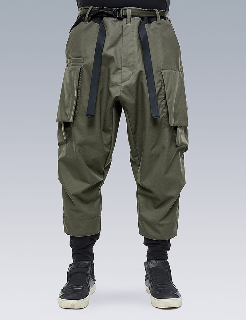 ACRONYM® - HD Cotton Cargo Drawcord Trouser | HBX ACRONYM® - HD Cotton Cargo Drawcord Trouser | HBX