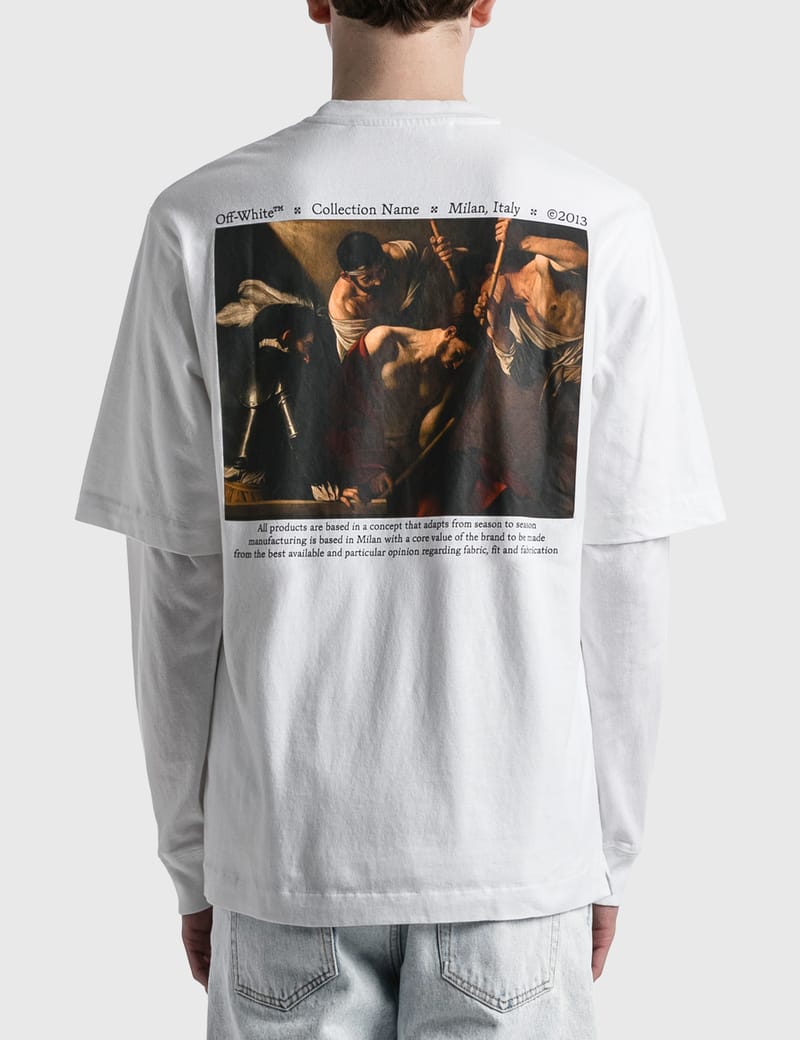 Off-White™ - Caravaggio ダブルスリーブ Tシャツ | HBX - ハイプ