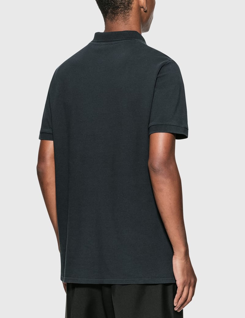 Maison Kitsuné - Double Fox Head Patch Polo | HBX - Globally