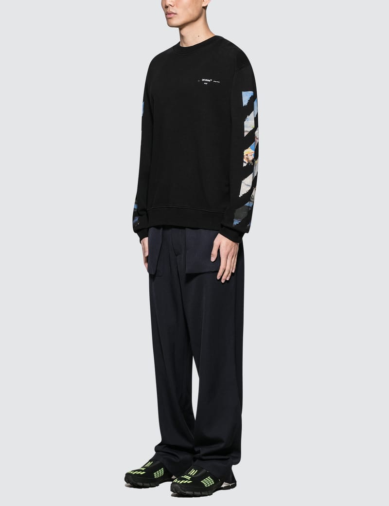 Off-White™ - Diag Colored Arrows Slim Sweatshirt | HBX - Globally Curated  Fashion and Lifestyle by Hypebeast