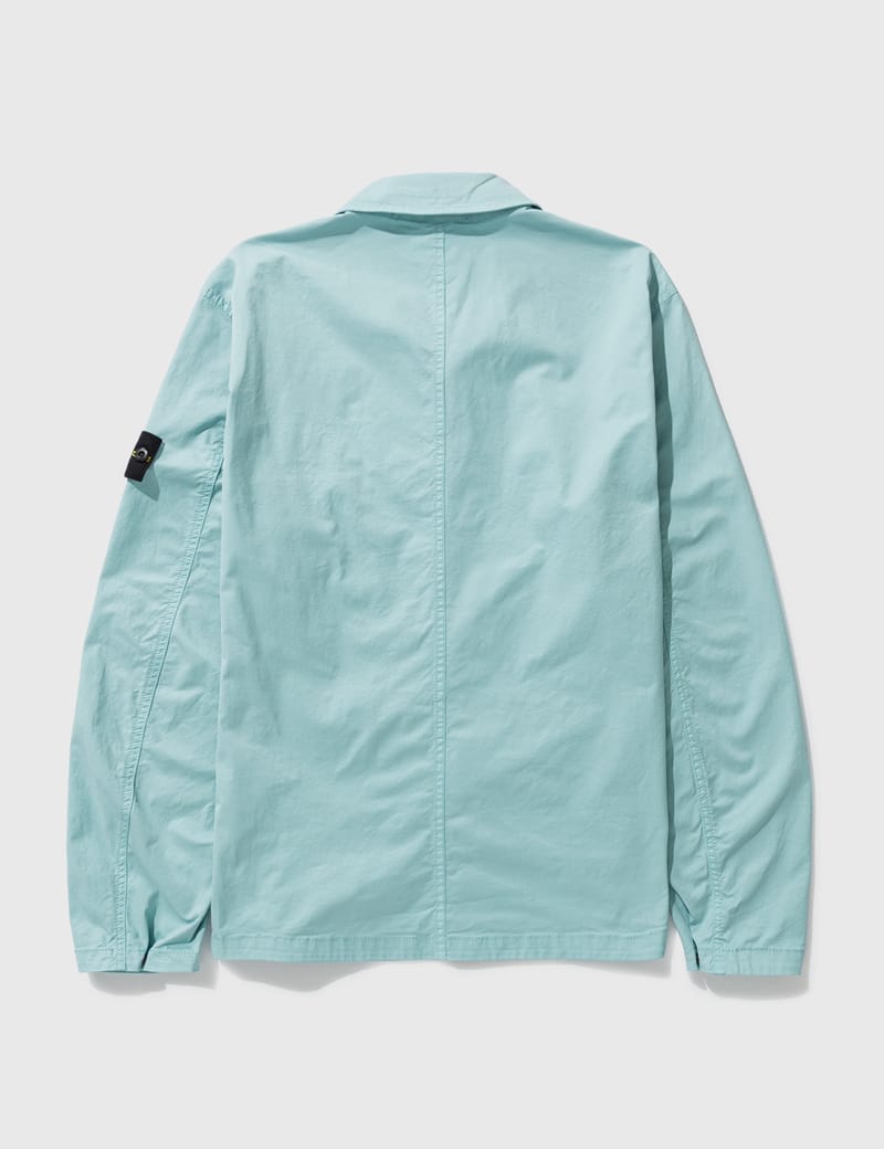 Stone Island - SUPIMA® Cotton Overshirt | HBX