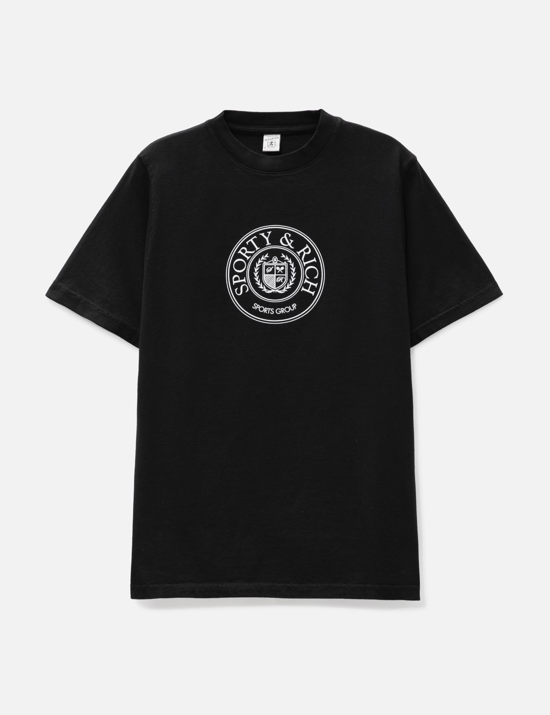 Sporty & Rich - Connecticut Crest T-Shirt | HBX - Globally Curated ...