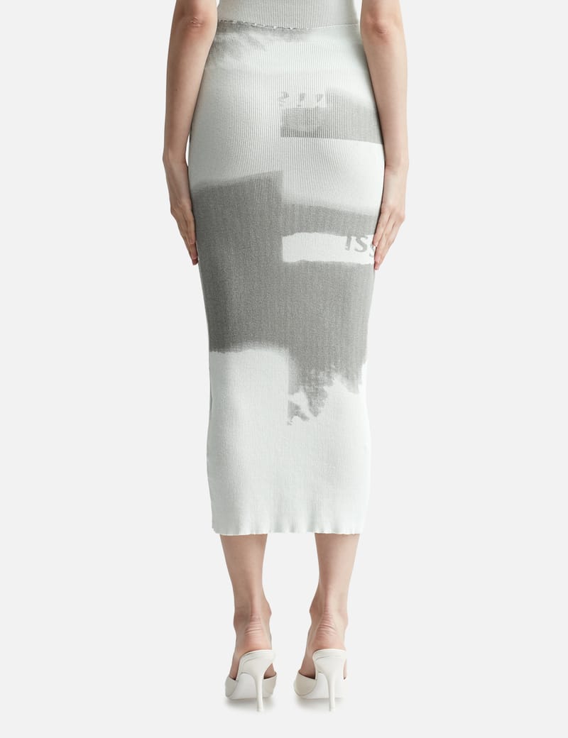 PALOMA WOOL｜SKIRTS (RIBANDI (QJ0306-Light Grey)) Paloma Wool Ribandi Midi Skirt - Light Grey | Garmentory