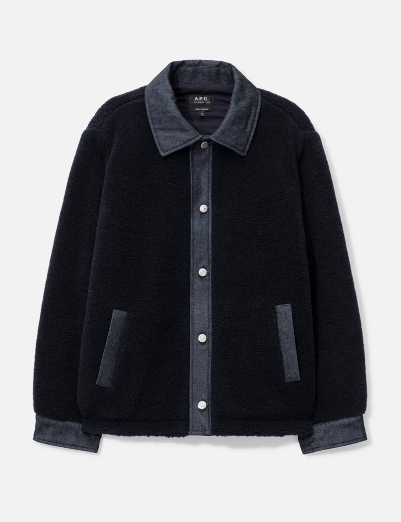 ジャケット・アウター A.P.C. black denim jacket A.P.C. - Veste Jeans Denim Jacket | HBX - Globally Curated
