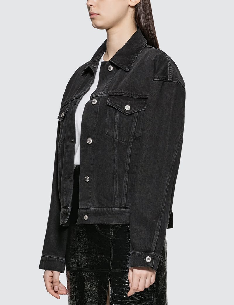 MSGM - Cat Print Denim Jacket | HBX - ハイプビースト
