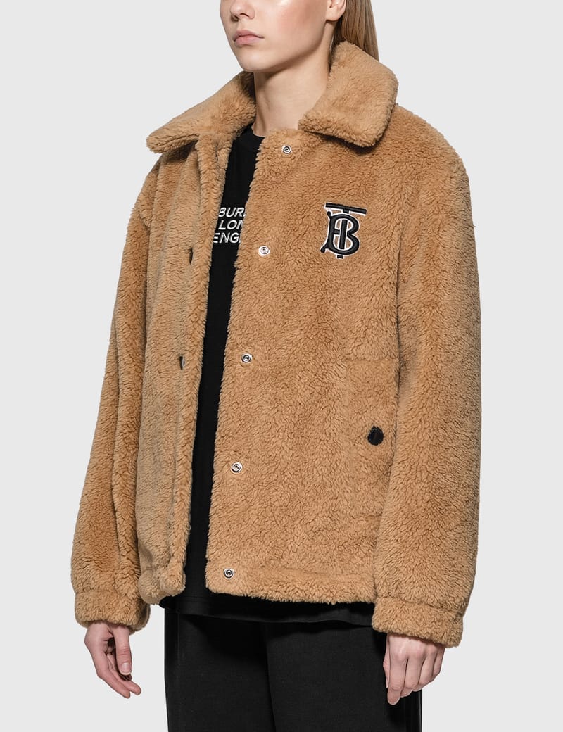 Burberry - Monogram Motif Fleece Jacket | HBX
