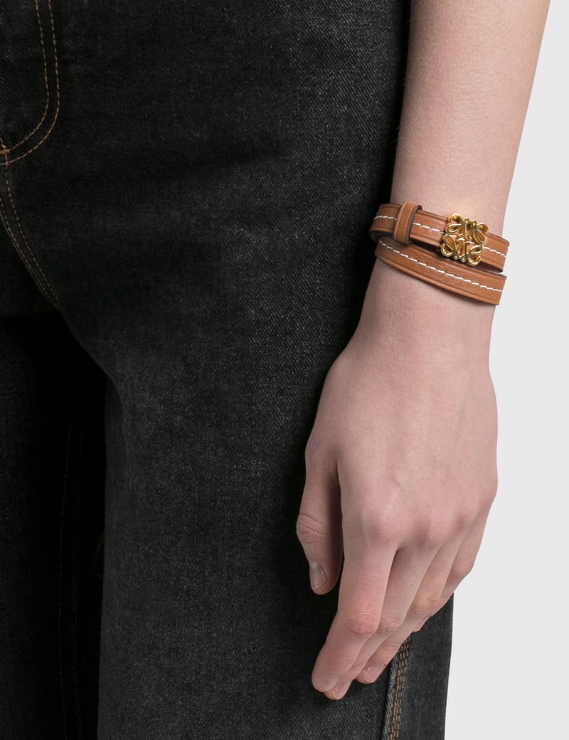 Loewe - Anagram Double Bracelet | HBX - HYPEBEAST 為您搜羅全球潮流