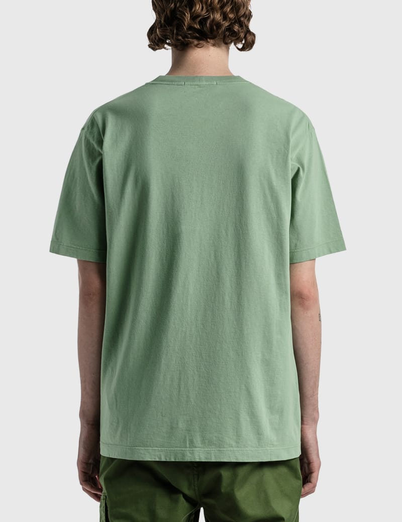 【STONE 】半袖コットンジャージーTシャツ ストーンアイランド - コットン ジャージー Tシャツ | HBX
