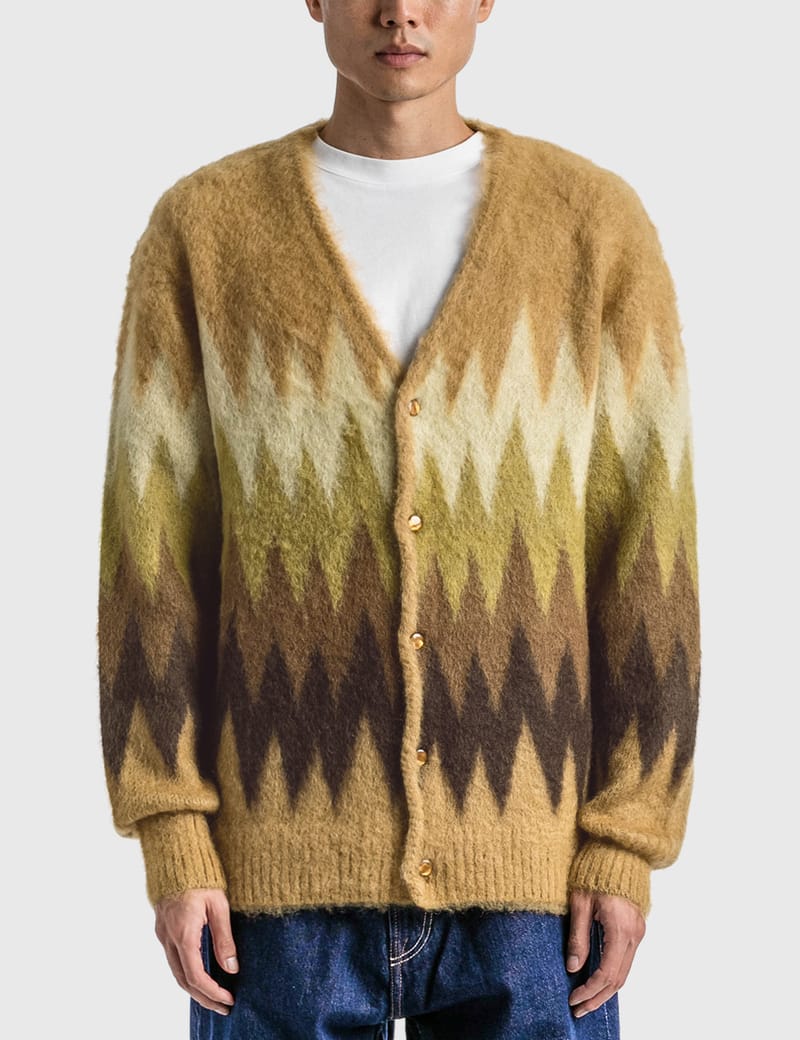 Needles - Mohair Cardigan | HBX - Globally Curated Fashion and ...