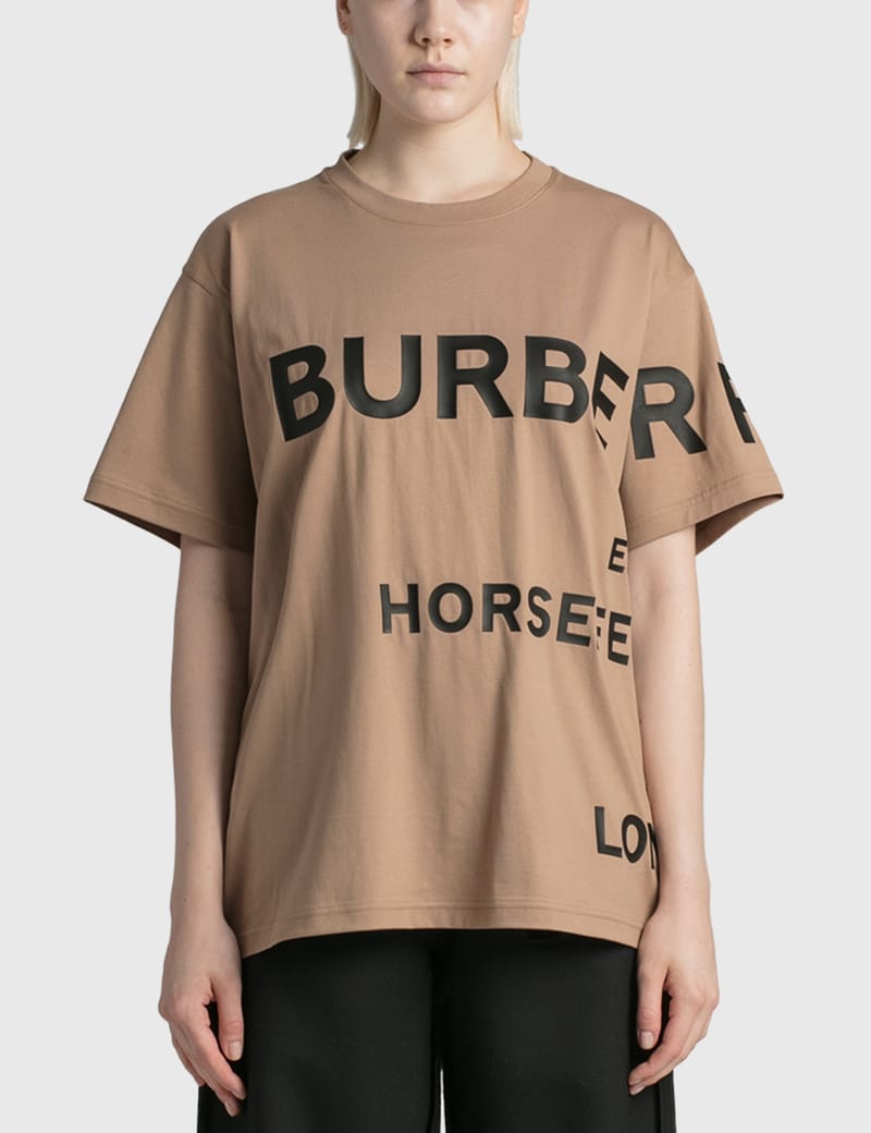 BURBERRY CARRICK EMBROIDERED LOGO T-SHIRT ( NEW online SEASON )