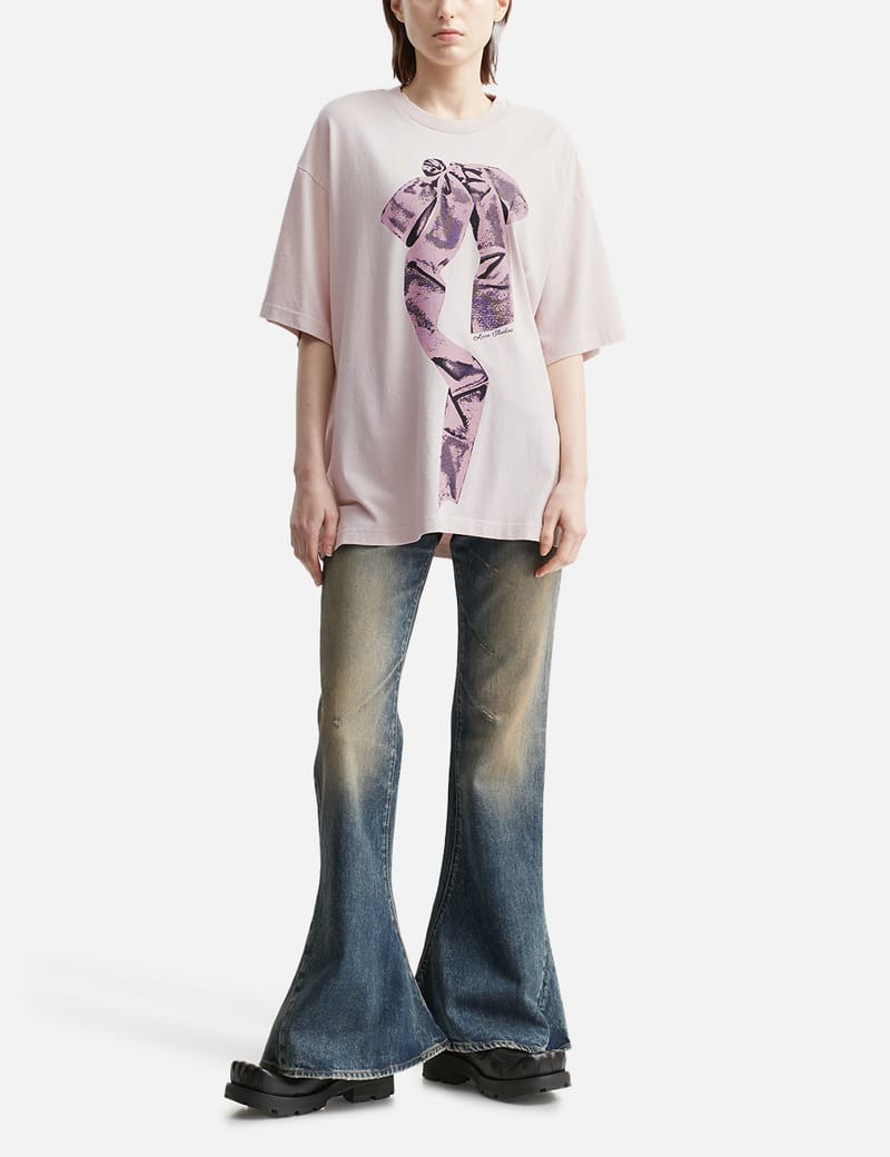 Acne Studios - Face Patch Striped Shirt | HBX