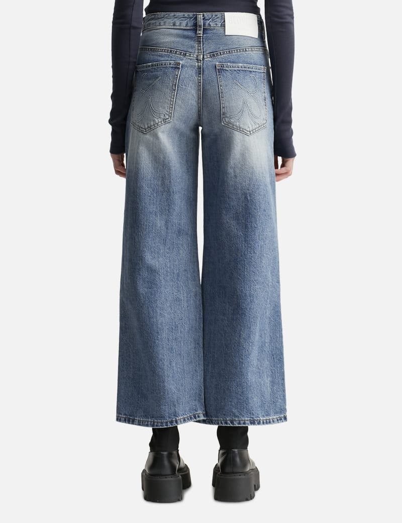 ★GLOWNY★ THE HANNAH JEANS (BLUE) MUSINSA | GLOWNY THE HANNAH JEANS (MID BLUE)