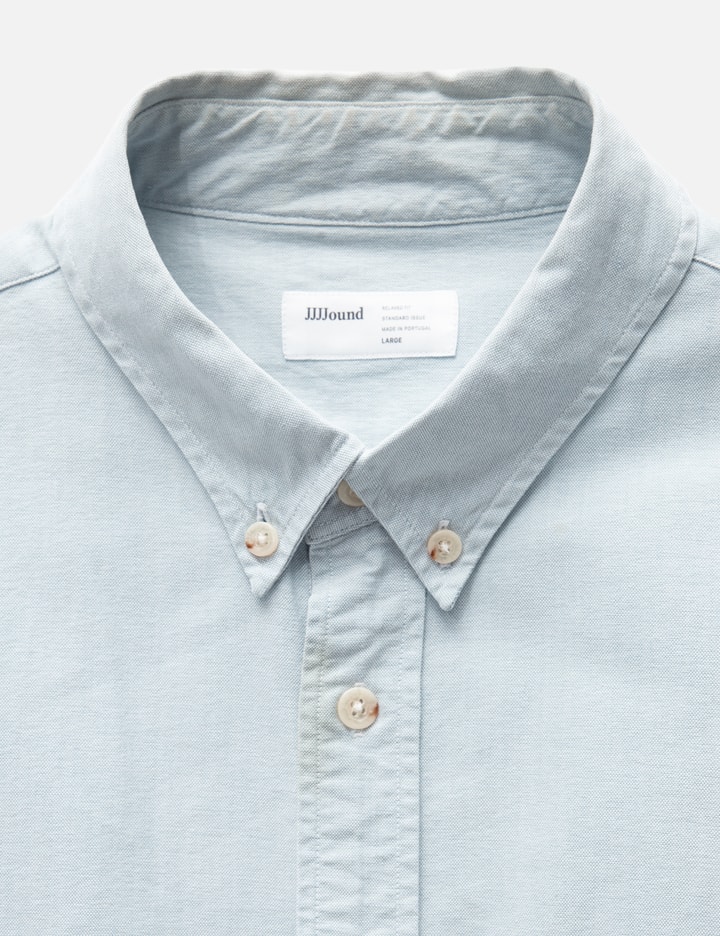 JJJJound - HEAVYWEIGHT OXFORD SHIRT | HBX - Globally Curated Fashion ...