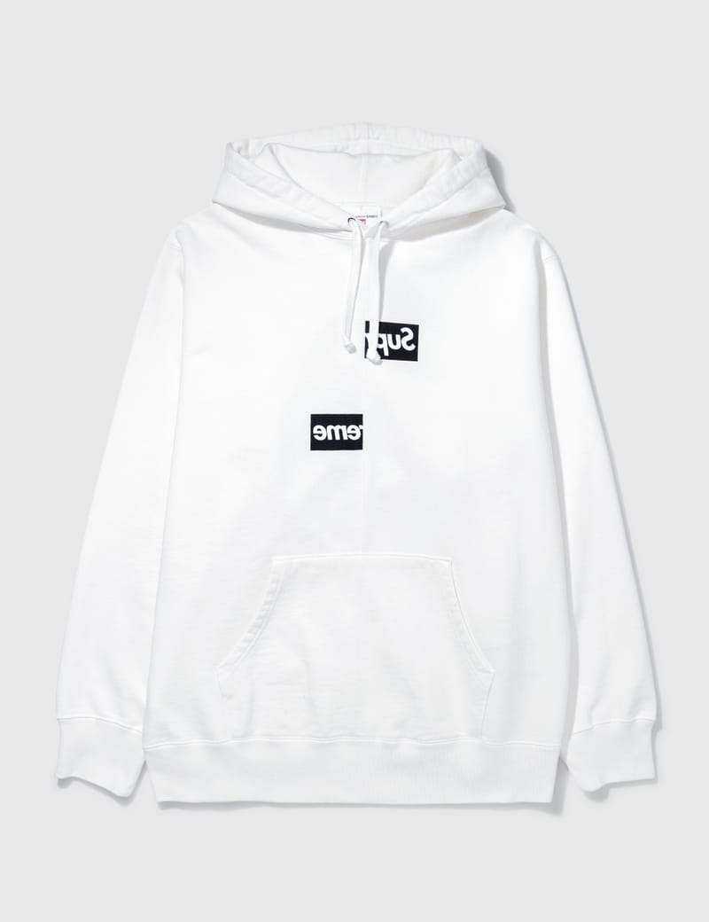 Supreme - Supreme x Comme des Garçons Box Logo Hoodie | HBX - Globally  Curated Fashion and Lifestyle by Hypebeast