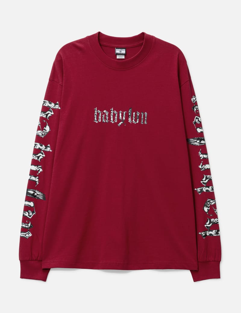 HERON PRESTON® - B&w Skull L/S T-Shirt | HBX - Globally