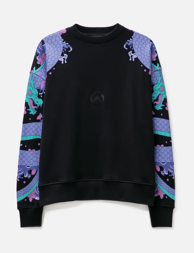 John Elliott - Raw Edge Jacquard Terry Crewneck | HBX - Globally