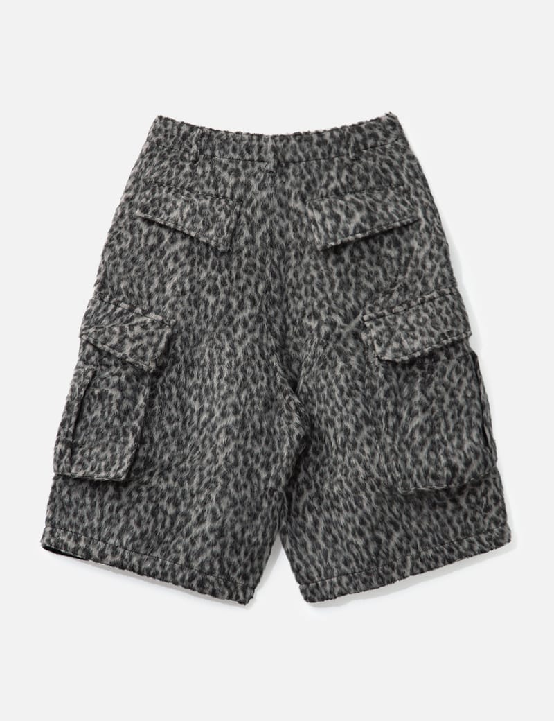 Needles Cropped H.D. BDU Pant - Alpaca-wool cropped cargo pant in