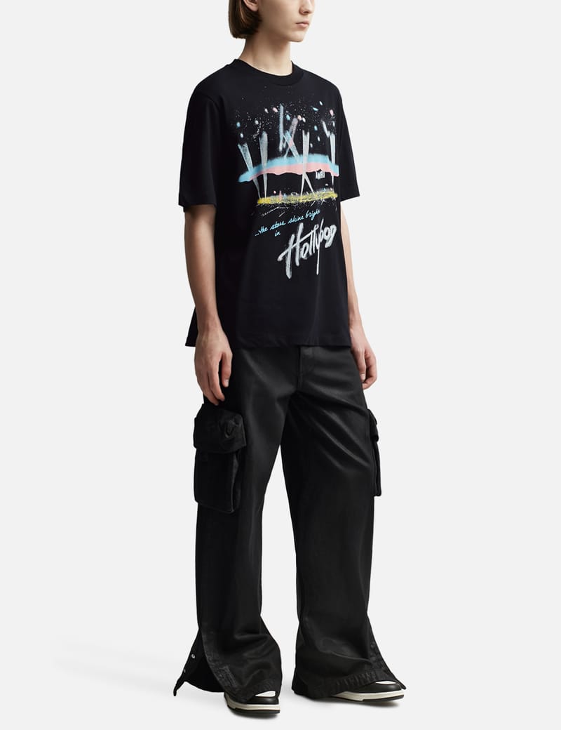【大人気】AMIRI ハリウッド ライト Tシャツ AMIRI Hollywood Lights T-shirt | Black | FARFETCH