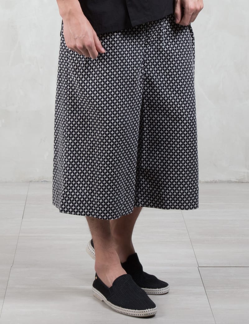 Sasquatchfabrix. - Sashiko Hakama Shorts | HBX - Globally Curated