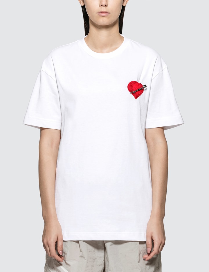 Palm Angels - Pin My Heart T-Shirt | HBX - Globally Curated Fashion and ...