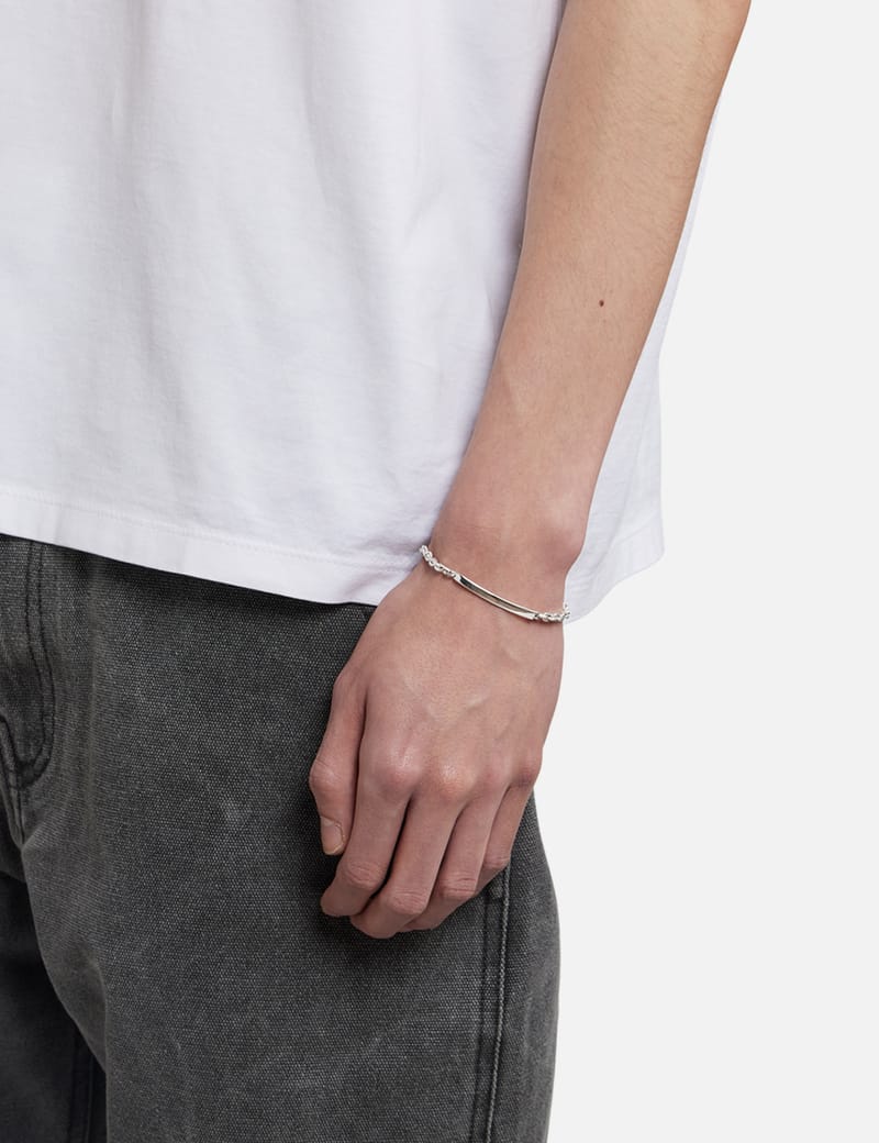 Martine Ali - DIAMOND BABY ID BRACELET | HBX