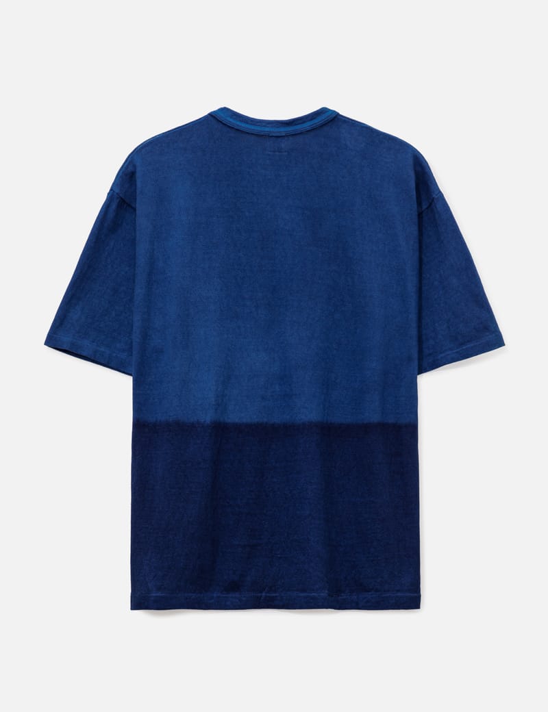 Human Made - Indigo Dyed T-shirt #1 | HBX - Globally Curated