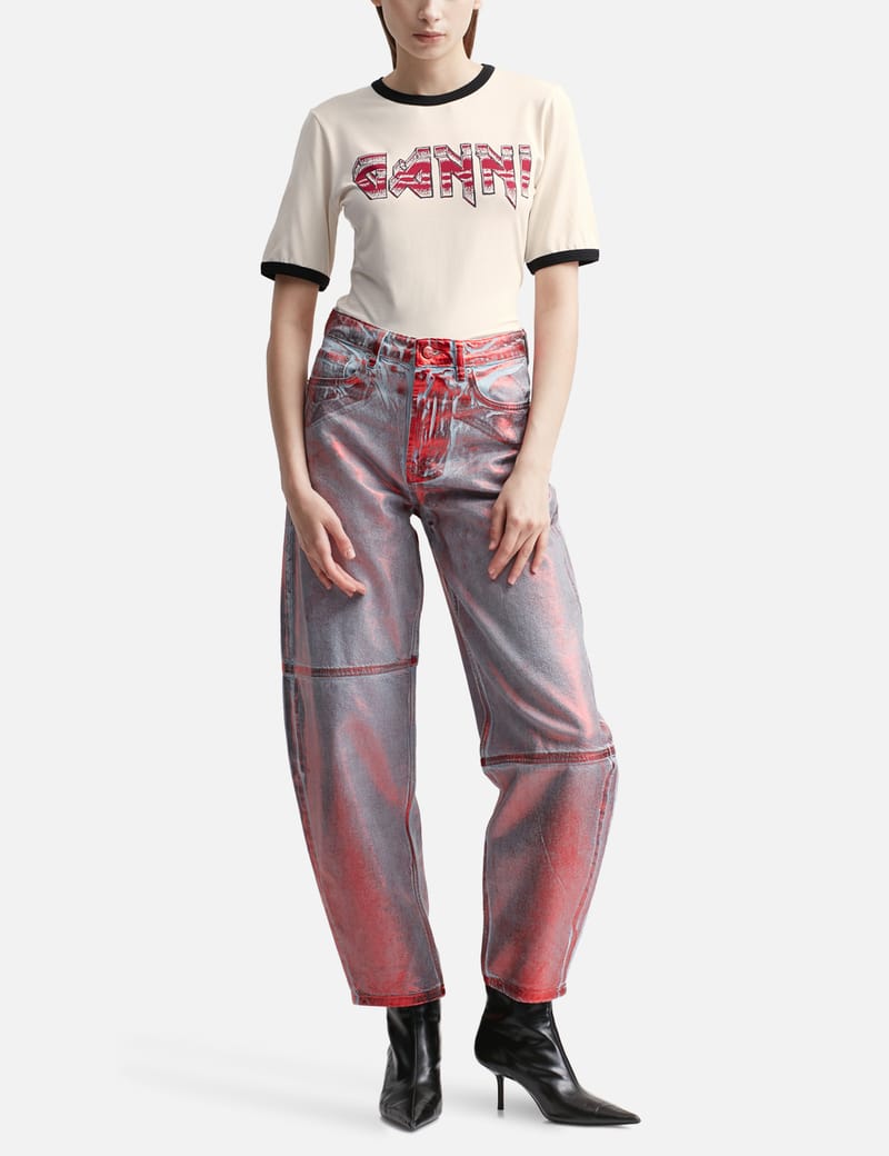 Ganni - ガニー フィット Tシャツ | HBX - ハイプビースト